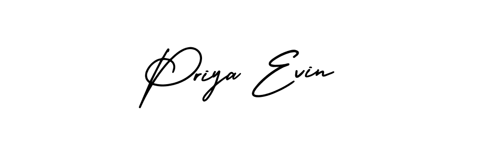 Make a short Priya Evin signature style. Manage your documents anywhere anytime using AmerikaSignatureDemo-Regular. Create and add eSignatures, submit forms, share and send files easily. Priya Evin signature style 3 images and pictures png