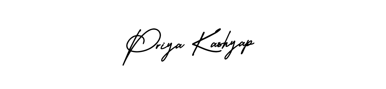 How to make Priya Kashyap signature? AmerikaSignatureDemo-Regular is a professional autograph style. Create handwritten signature for Priya Kashyap name. Priya Kashyap signature style 3 images and pictures png