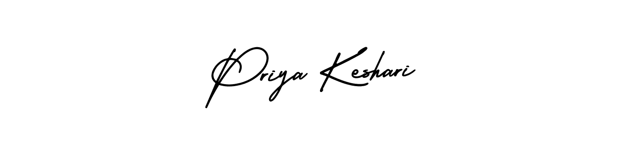 AmerikaSignatureDemo-Regular is a professional signature style that is perfect for those who want to add a touch of class to their signature. It is also a great choice for those who want to make their signature more unique. Get Priya Keshari name to fancy signature for free. Priya Keshari signature style 3 images and pictures png