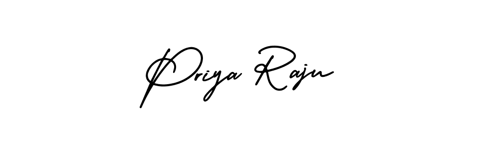 Best and Professional Signature Style for Priya Raju. AmerikaSignatureDemo-Regular Best Signature Style Collection. Priya Raju signature style 3 images and pictures png