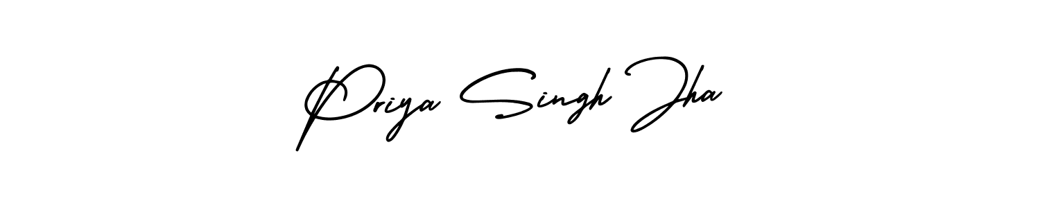 Similarly AmerikaSignatureDemo-Regular is the best handwritten signature design. Signature creator online .You can use it as an online autograph creator for name Priya Singh Jha. Priya Singh Jha signature style 3 images and pictures png