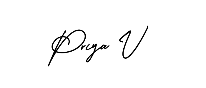 Here are the top 10 professional signature styles for the name Priya V. These are the best autograph styles you can use for your name. Priya V signature style 3 images and pictures png
