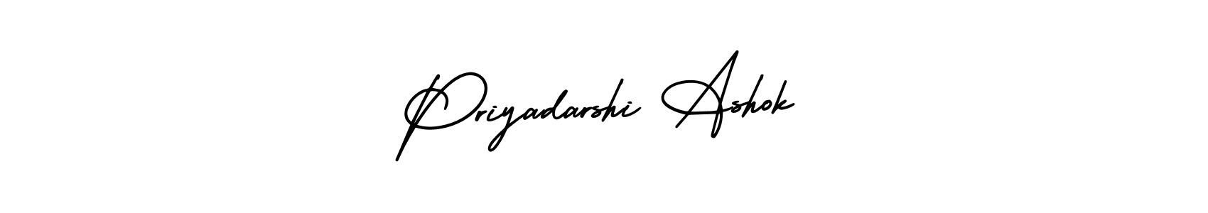 This is the best signature style for the Priyadarshi Ashok name. Also you like these signature font (AmerikaSignatureDemo-Regular). Mix name signature. Priyadarshi Ashok signature style 3 images and pictures png