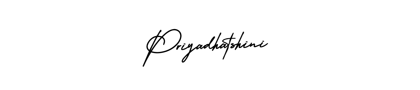 Similarly AmerikaSignatureDemo-Regular is the best handwritten signature design. Signature creator online .You can use it as an online autograph creator for name Priyadhatshini. Priyadhatshini signature style 3 images and pictures png