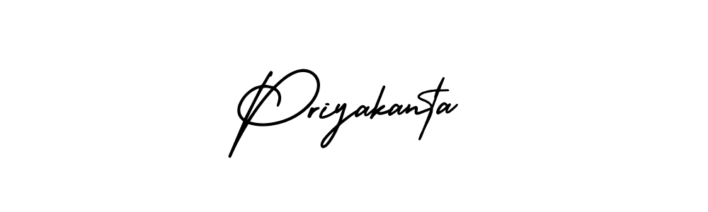 Best and Professional Signature Style for Priyakanta. AmerikaSignatureDemo-Regular Best Signature Style Collection. Priyakanta signature style 3 images and pictures png