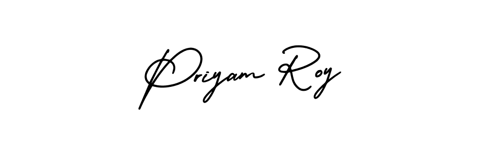 Make a beautiful signature design for name Priyam Roy. Use this online signature maker to create a handwritten signature for free. Priyam Roy signature style 3 images and pictures png