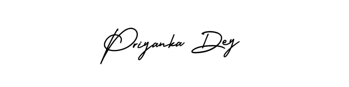 Design your own signature with our free online signature maker. With this signature software, you can create a handwritten (AmerikaSignatureDemo-Regular) signature for name Priyanka Dey. Priyanka Dey signature style 3 images and pictures png