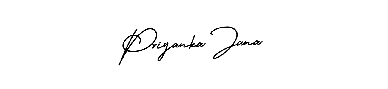 Make a beautiful signature design for name Priyanka Jana. Use this online signature maker to create a handwritten signature for free. Priyanka Jana signature style 3 images and pictures png