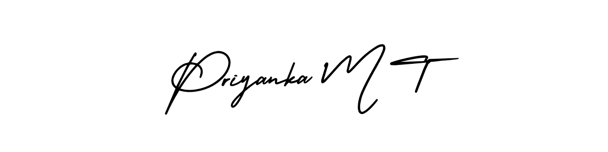 You can use this online signature creator to create a handwritten signature for the name Priyanka M T. This is the best online autograph maker. Priyanka M T signature style 3 images and pictures png