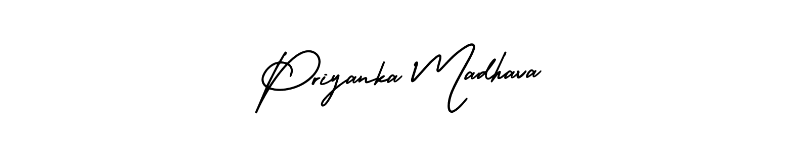 Once you've used our free online signature maker to create your best signature AmerikaSignatureDemo-Regular style, it's time to enjoy all of the benefits that Priyanka Madhava name signing documents. Priyanka Madhava signature style 3 images and pictures png