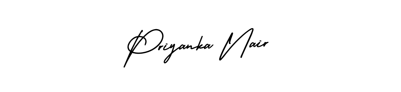 Make a short Priyanka Nair signature style. Manage your documents anywhere anytime using AmerikaSignatureDemo-Regular. Create and add eSignatures, submit forms, share and send files easily. Priyanka Nair signature style 3 images and pictures png