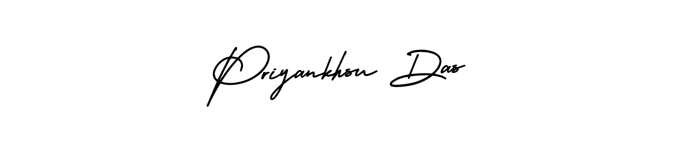 Make a beautiful signature design for name Priyankhsu Das. Use this online signature maker to create a handwritten signature for free. Priyankhsu Das signature style 3 images and pictures png