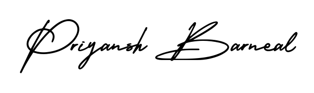 How to Draw Priyansh Barneal signature style? AmerikaSignatureDemo-Regular is a latest design signature styles for name Priyansh Barneal. Priyansh Barneal signature style 3 images and pictures png
