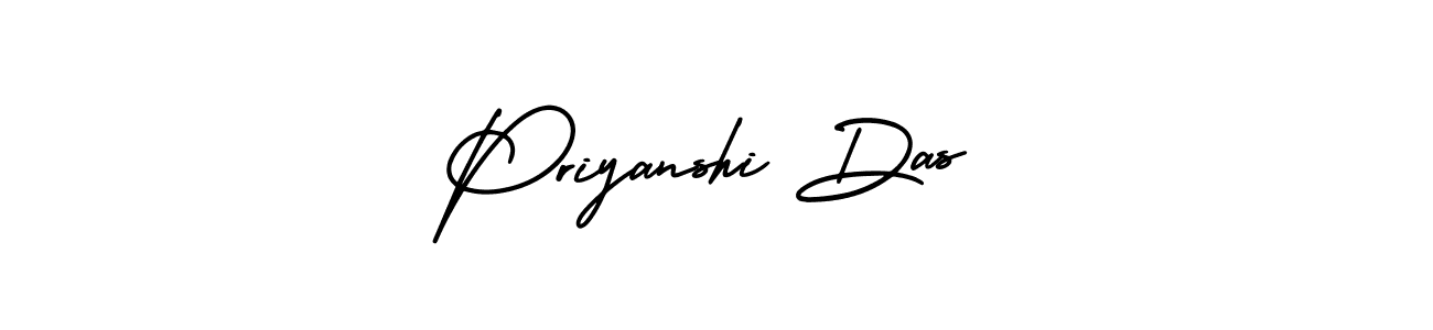 AmerikaSignatureDemo-Regular is a professional signature style that is perfect for those who want to add a touch of class to their signature. It is also a great choice for those who want to make their signature more unique. Get Priyanshi Das name to fancy signature for free. Priyanshi Das signature style 3 images and pictures png