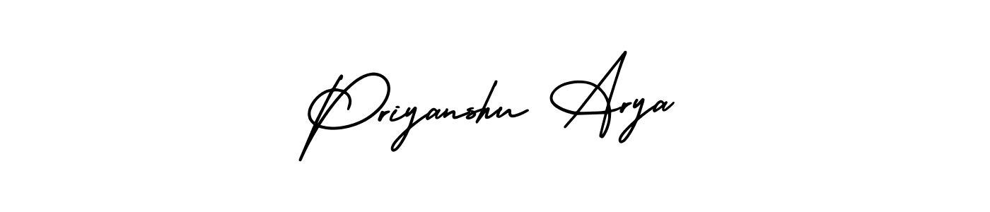 Similarly AmerikaSignatureDemo-Regular is the best handwritten signature design. Signature creator online .You can use it as an online autograph creator for name Priyanshu Arya. Priyanshu Arya signature style 3 images and pictures png