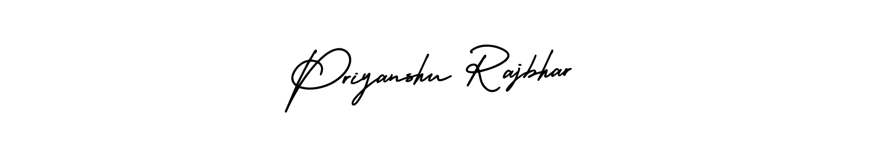 How to make Priyanshu Rajbhar signature? AmerikaSignatureDemo-Regular is a professional autograph style. Create handwritten signature for Priyanshu Rajbhar name. Priyanshu Rajbhar signature style 3 images and pictures png