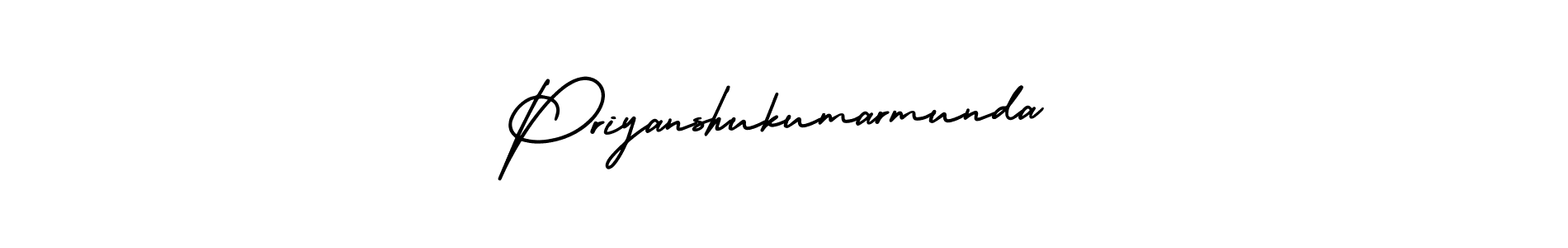 Also You can easily find your signature by using the search form. We will create Priyanshukumarmunda name handwritten signature images for you free of cost using AmerikaSignatureDemo-Regular sign style. Priyanshukumarmunda signature style 3 images and pictures png