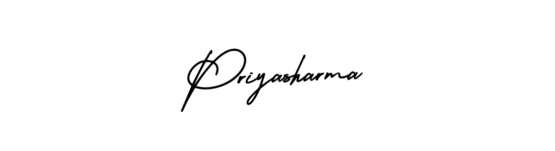 AmerikaSignatureDemo-Regular is a professional signature style that is perfect for those who want to add a touch of class to their signature. It is also a great choice for those who want to make their signature more unique. Get Priyasharma name to fancy signature for free. Priyasharma signature style 3 images and pictures png
