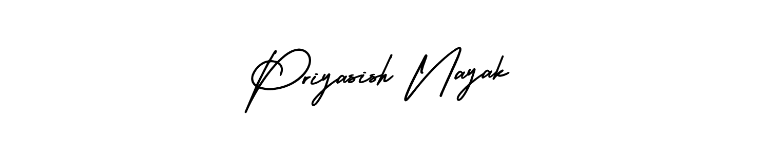 Make a short Priyasish Nayak signature style. Manage your documents anywhere anytime using AmerikaSignatureDemo-Regular. Create and add eSignatures, submit forms, share and send files easily. Priyasish Nayak signature style 3 images and pictures png