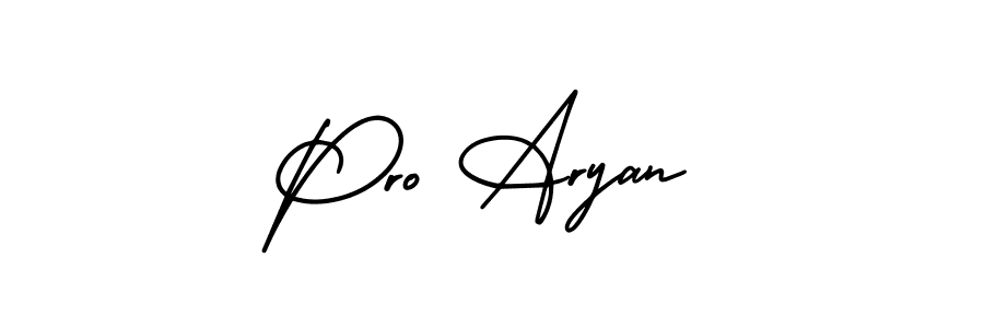 Make a beautiful signature design for name Pro Aryan. Use this online signature maker to create a handwritten signature for free. Pro Aryan signature style 3 images and pictures png
