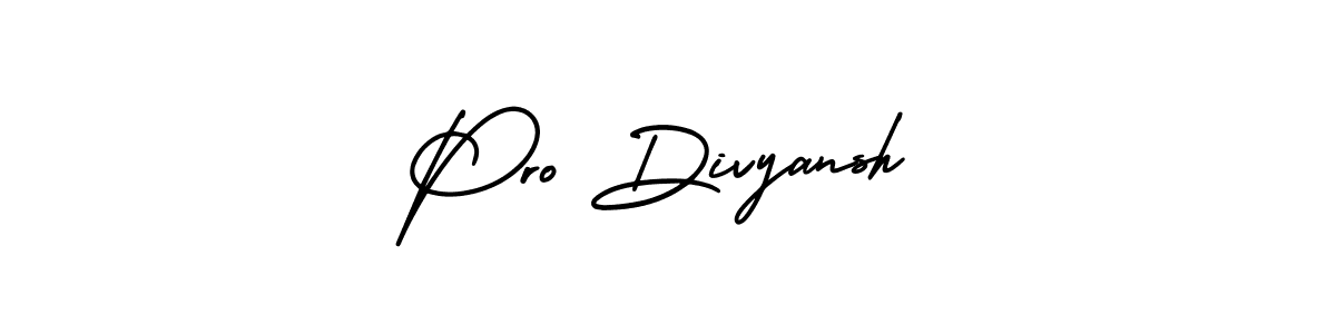 Similarly AmerikaSignatureDemo-Regular is the best handwritten signature design. Signature creator online .You can use it as an online autograph creator for name Pro Divyansh. Pro Divyansh signature style 3 images and pictures png