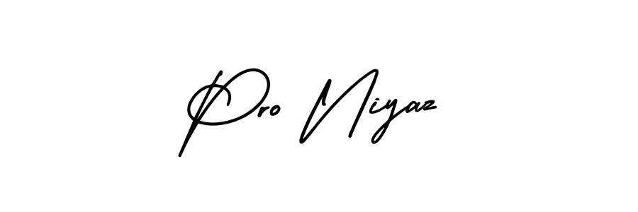 This is the best signature style for the Pro Niyaz name. Also you like these signature font (AmerikaSignatureDemo-Regular). Mix name signature. Pro Niyaz signature style 3 images and pictures png