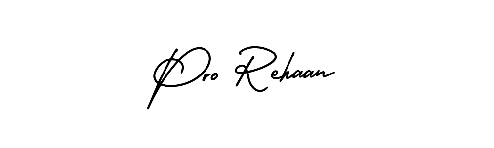 Make a short Pro Rehaan signature style. Manage your documents anywhere anytime using AmerikaSignatureDemo-Regular. Create and add eSignatures, submit forms, share and send files easily. Pro Rehaan signature style 3 images and pictures png