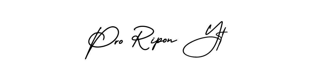 See photos of Pro Ripon Yt official signature by Spectra . Check more albums & portfolios. Read reviews & check more about AmerikaSignatureDemo-Regular font. Pro Ripon Yt signature style 3 images and pictures png