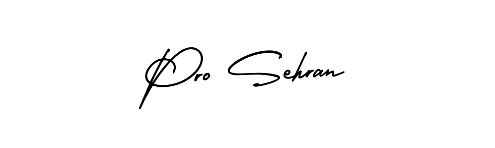 The best way (AmerikaSignatureDemo-Regular) to make a short signature is to pick only two or three words in your name. The name Pro Sehran include a total of six letters. For converting this name. Pro Sehran signature style 3 images and pictures png