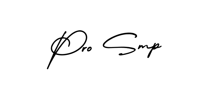 Use a signature maker to create a handwritten signature online. With this signature software, you can design (AmerikaSignatureDemo-Regular) your own signature for name Pro Smp. Pro Smp signature style 3 images and pictures png