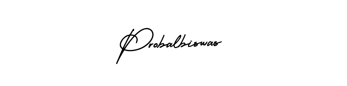 Design your own signature with our free online signature maker. With this signature software, you can create a handwritten (AmerikaSignatureDemo-Regular) signature for name Probalbiswas. Probalbiswas signature style 3 images and pictures png