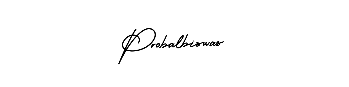 It looks lik you need a new signature style for name Probalbiswas. Design unique handwritten (AmerikaSignatureDemo-Regular) signature with our free signature maker in just a few clicks. Probalbiswas signature style 3 images and pictures png