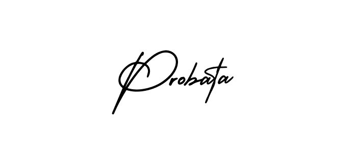 Also we have Probata name is the best signature style. Create professional handwritten signature collection using AmerikaSignatureDemo-Regular autograph style. Probata signature style 3 images and pictures png