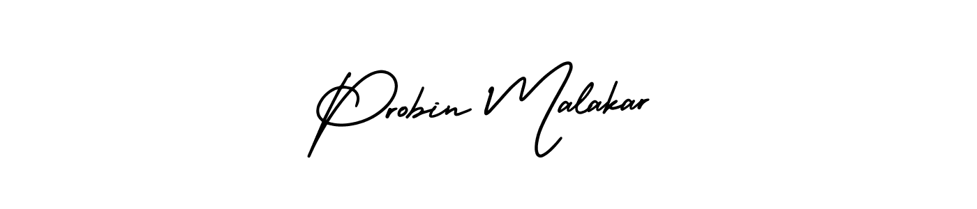 Also You can easily find your signature by using the search form. We will create Probin Malakar name handwritten signature images for you free of cost using AmerikaSignatureDemo-Regular sign style. Probin Malakar signature style 3 images and pictures png