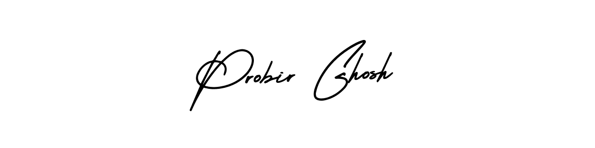 Also You can easily find your signature by using the search form. We will create Probir Ghosh name handwritten signature images for you free of cost using AmerikaSignatureDemo-Regular sign style. Probir Ghosh signature style 3 images and pictures png