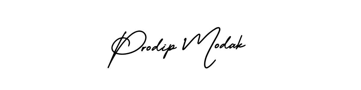 Also we have Prodip Modak name is the best signature style. Create professional handwritten signature collection using AmerikaSignatureDemo-Regular autograph style. Prodip Modak signature style 3 images and pictures png