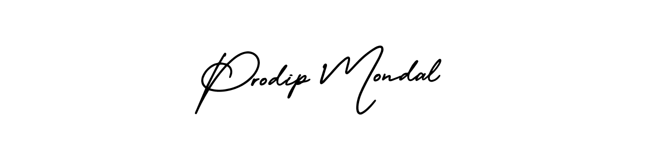 Make a beautiful signature design for name Prodip Mondal. Use this online signature maker to create a handwritten signature for free. Prodip Mondal signature style 3 images and pictures png