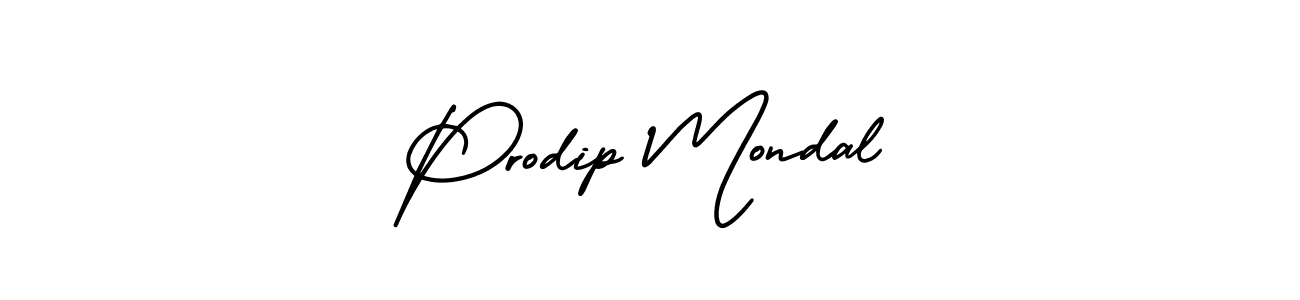 Make a beautiful signature design for name Prodip Mondal. Use this online signature maker to create a handwritten signature for free. Prodip Mondal signature style 3 images and pictures png