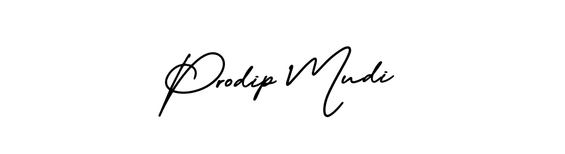 AmerikaSignatureDemo-Regular is a professional signature style that is perfect for those who want to add a touch of class to their signature. It is also a great choice for those who want to make their signature more unique. Get Prodip Mudi name to fancy signature for free. Prodip Mudi signature style 3 images and pictures png