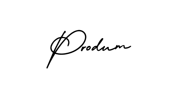 Also we have Produm name is the best signature style. Create professional handwritten signature collection using AmerikaSignatureDemo-Regular autograph style. Produm signature style 3 images and pictures png