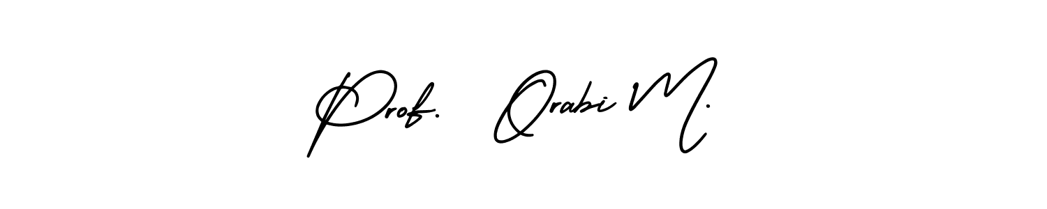 Once you've used our free online signature maker to create your best signature AmerikaSignatureDemo-Regular style, it's time to enjoy all of the benefits that Prof.  Orabi M. name signing documents. Prof.  Orabi M. signature style 3 images and pictures png