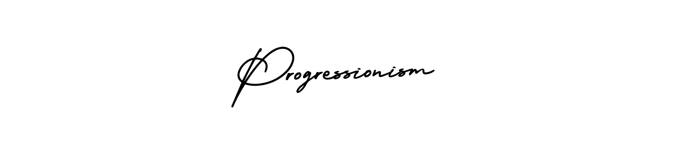 Best and Professional Signature Style for Progressionism. AmerikaSignatureDemo-Regular Best Signature Style Collection. Progressionism signature style 3 images and pictures png