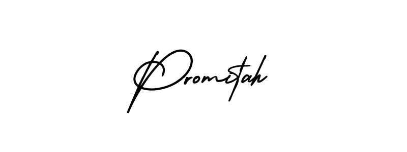 Also You can easily find your signature by using the search form. We will create Promitah name handwritten signature images for you free of cost using AmerikaSignatureDemo-Regular sign style. Promitah signature style 3 images and pictures png