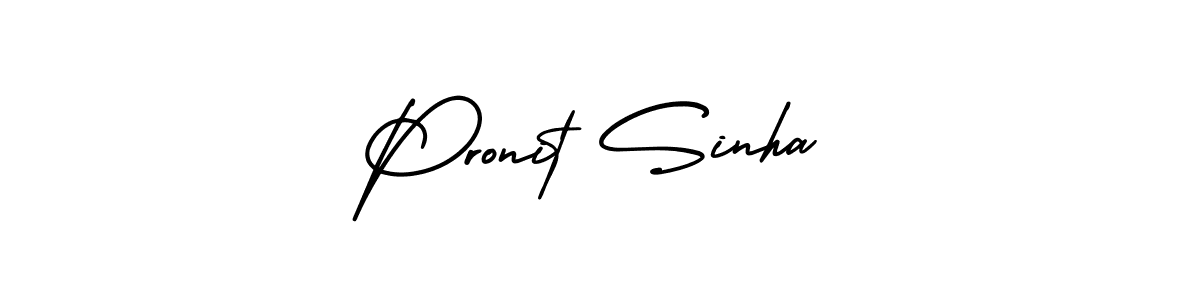 Similarly AmerikaSignatureDemo-Regular is the best handwritten signature design. Signature creator online .You can use it as an online autograph creator for name Pronit Sinha. Pronit Sinha signature style 3 images and pictures png