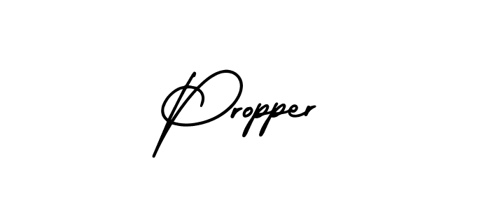 It looks lik you need a new signature style for name Propper. Design unique handwritten (AmerikaSignatureDemo-Regular) signature with our free signature maker in just a few clicks. Propper signature style 3 images and pictures png