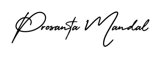 Upgrade your professional image with Prosanta Mandal signature created with AmerikaSignatureDemo-Regular font. Fast, free, and watermark-free download. Prosanta Mandal signature style 3 images and pictures png