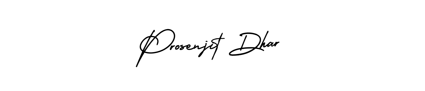 Make a beautiful signature design for name Prosenjit Dhar. Use this online signature maker to create a handwritten signature for free. Prosenjit Dhar signature style 3 images and pictures png