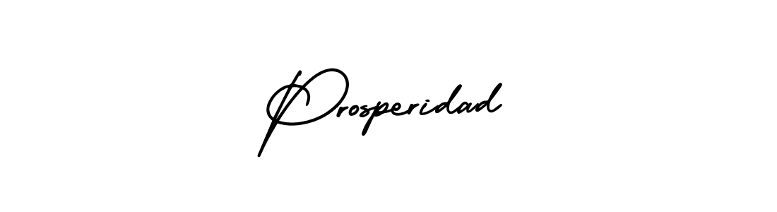 Create a beautiful signature design for name Prosperidad. With this signature (AmerikaSignatureDemo-Regular) fonts, you can make a handwritten signature for free. Prosperidad signature style 3 images and pictures png
