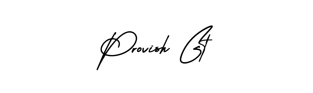Make a beautiful signature design for name Provish Gt. With this signature (AmerikaSignatureDemo-Regular) style, you can create a handwritten signature for free. Provish Gt signature style 3 images and pictures png