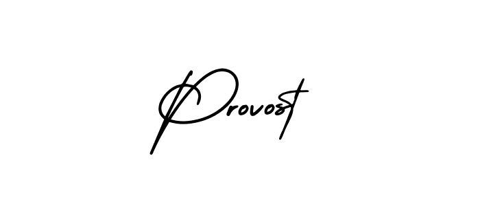 It looks lik you need a new signature style for name Provost. Design unique handwritten (AmerikaSignatureDemo-Regular) signature with our free signature maker in just a few clicks. Provost signature style 3 images and pictures png